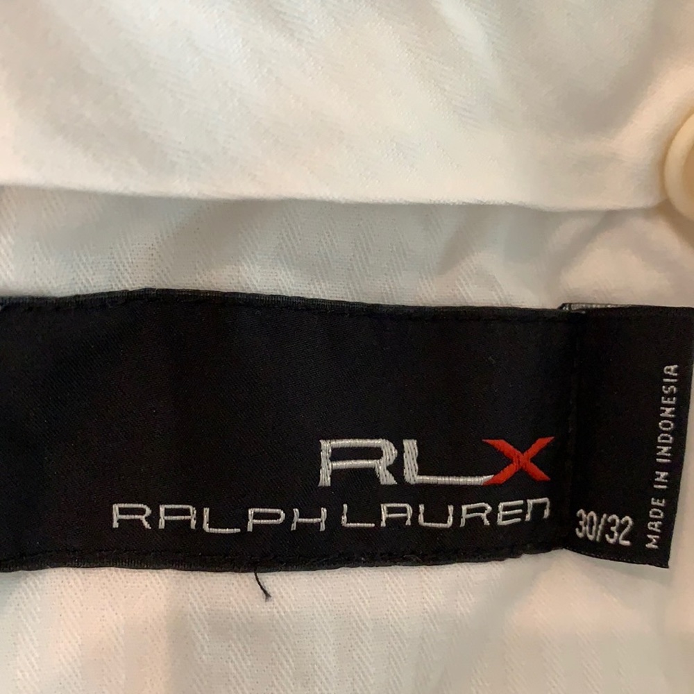 Mens Ralph Lauren white golf pants